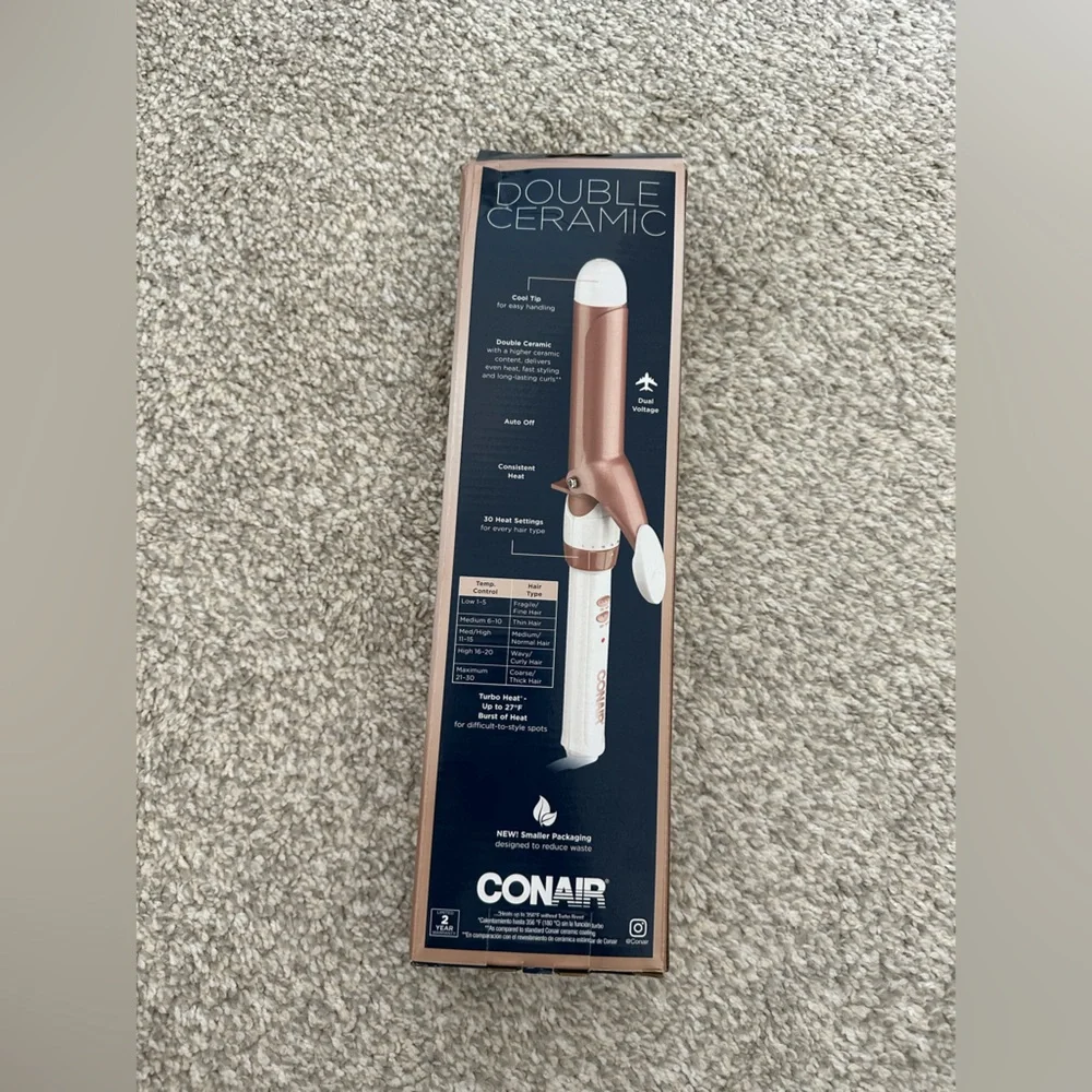 Conair Double Ceramic 1 1/4-Inch Curling Iron‎